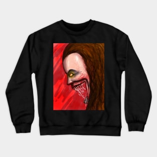 Amy Fright Night Hungry Crewneck Sweatshirt